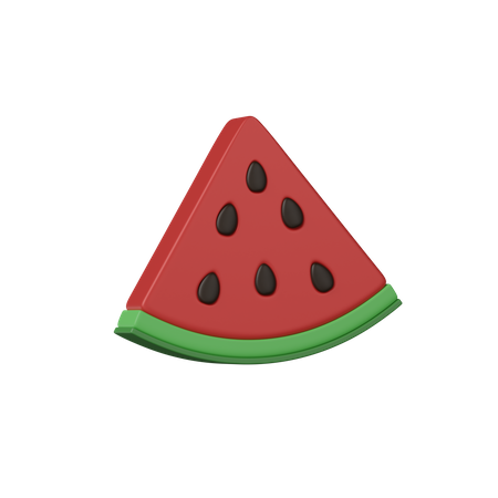 Water Melon  3D Icon