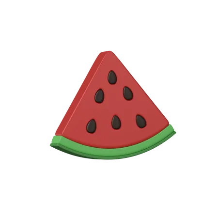 Water Melon  3D Icon