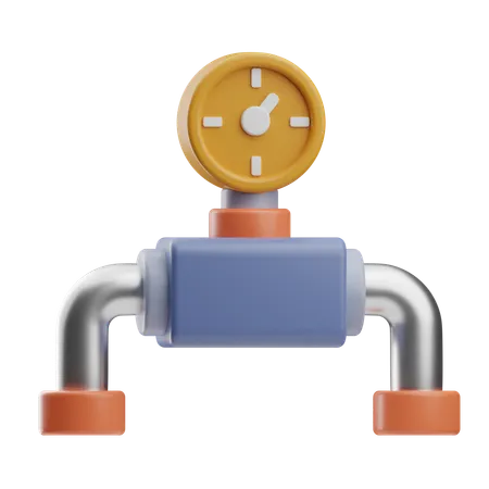 Water Meter  3D Icon