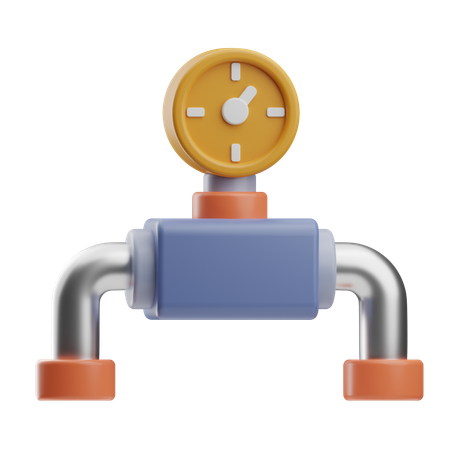 Water Meter  3D Icon