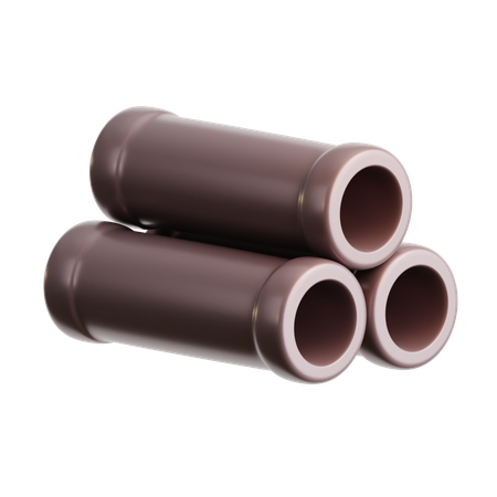 Water Pipe  3D Icon