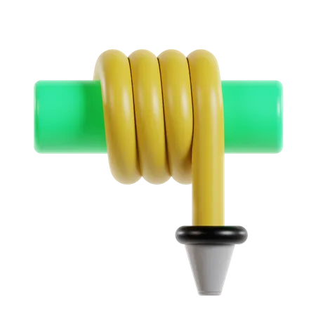 Water Pipe  3D Icon