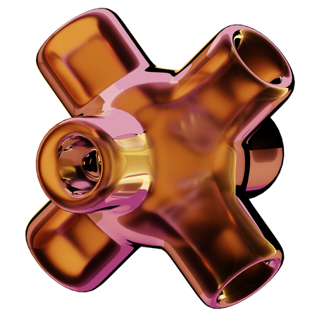 Water Pipes  3D Icon