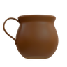 water pot 3d logo