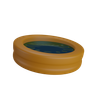 water pot 3d logo