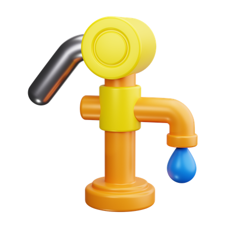 Water Pump  3D Icon