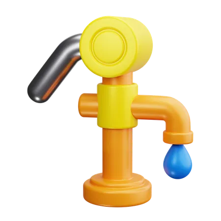 Water Pump  3D Icon