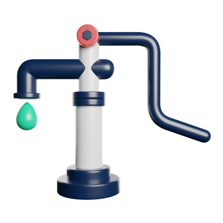 Water Pump  3D Icon