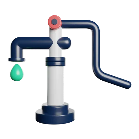 Water Pump  3D Icon