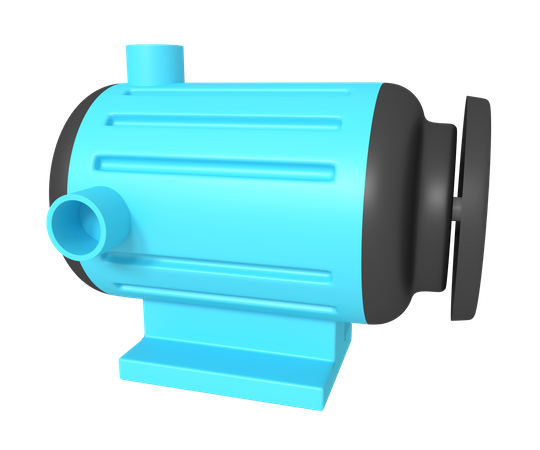 Water Pump  3D Icon