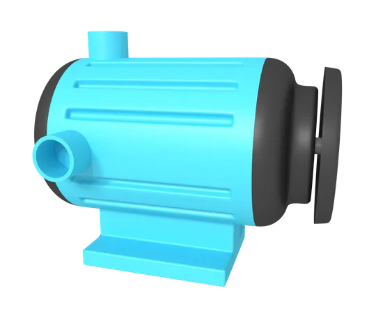 Water Pump  3D Icon