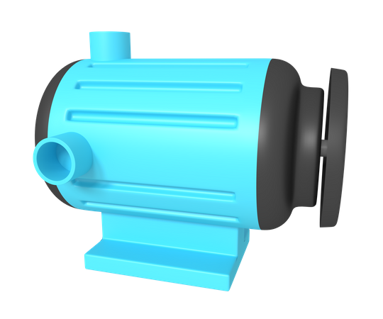 Water Pump  3D Icon