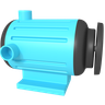 water-pump 3d logo