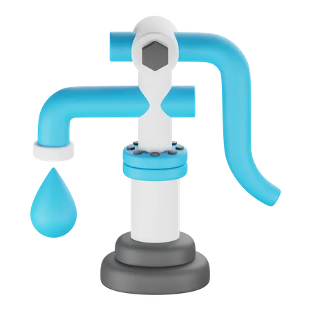 Water Pump  3D Icon