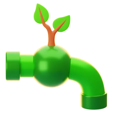 Water Purification  3D Icon