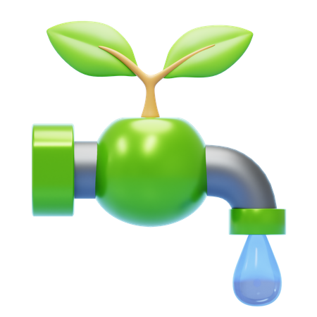 Water Purification  3D Icon