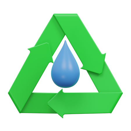 Water Purification  3D Icon