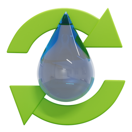 Water Purification  3D Icon