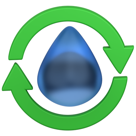 Water Purification  3D Icon