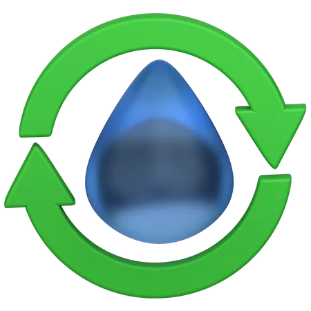 Water Purification  3D Icon