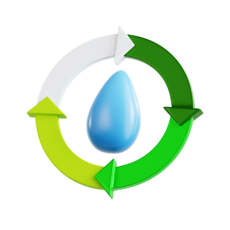 Water Purification  3D Icon