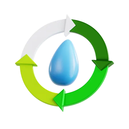 Water Purification  3D Icon