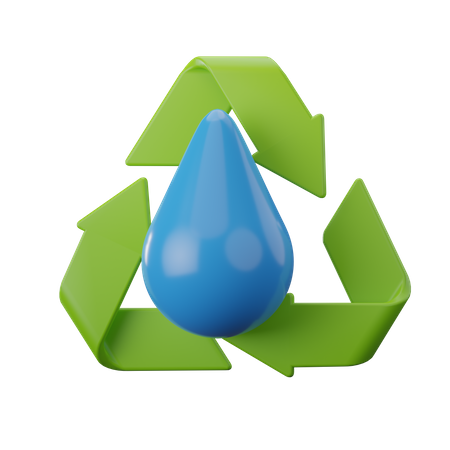 Water Purification  3D Icon