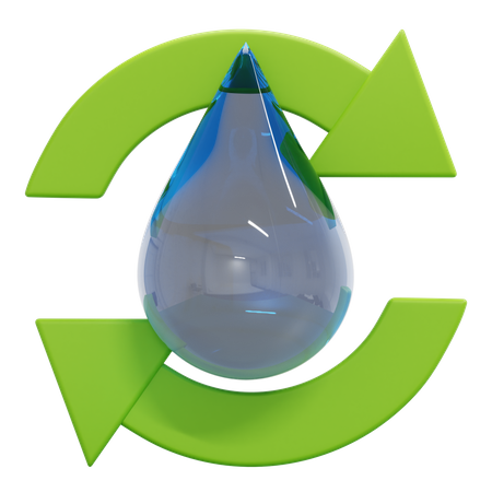 Water Purification 3D Icon