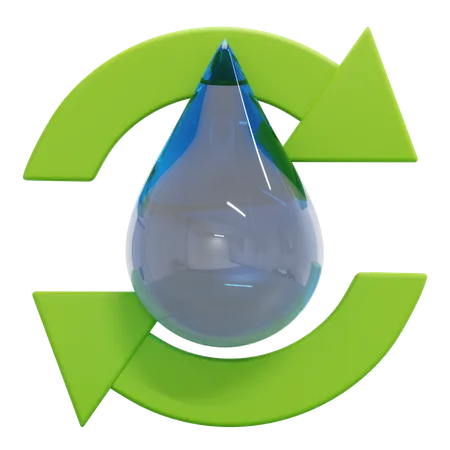 Water Purification 3D Icon