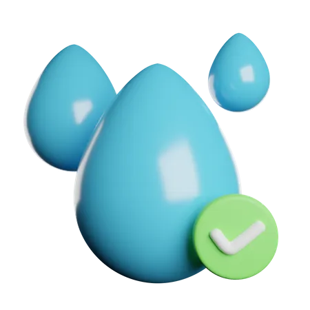 Water Quality  3D Icon
