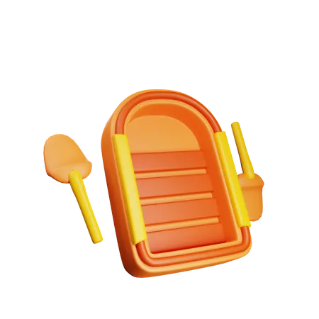 Water Rafting  3D Icon