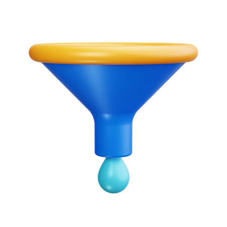 물 부족  3D Icon