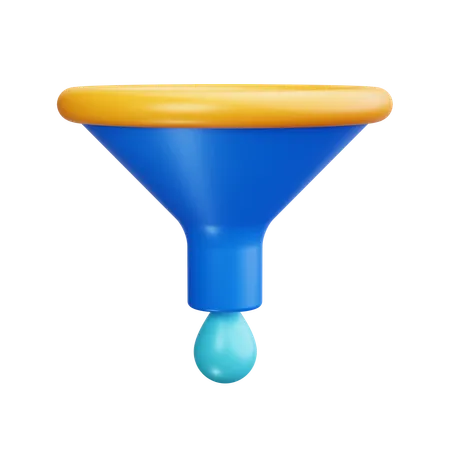 Water Scarcity  3D Icon