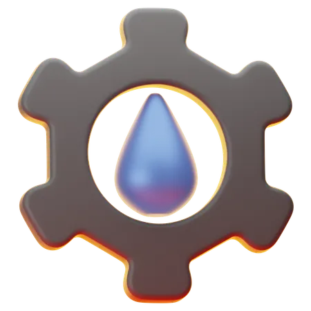 WATER SERVICE  3D Icon