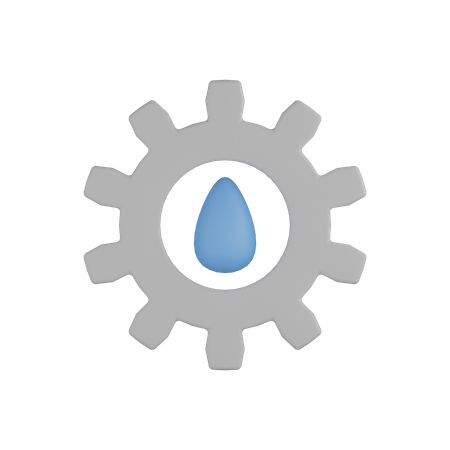 Water Service  3D Icon