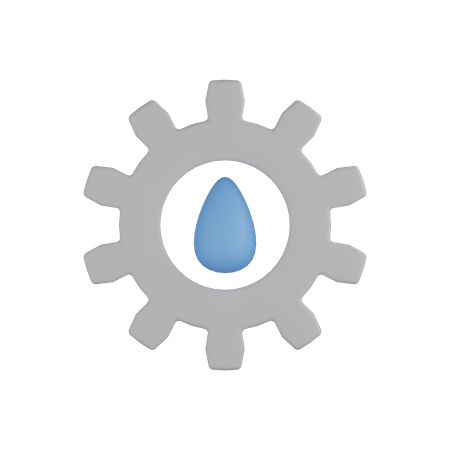 Water Service  3D Icon