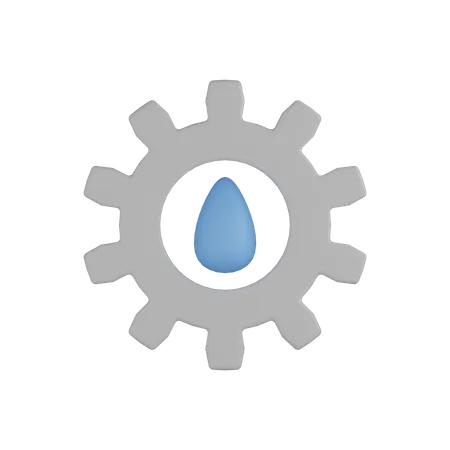 Water Service  3D Icon