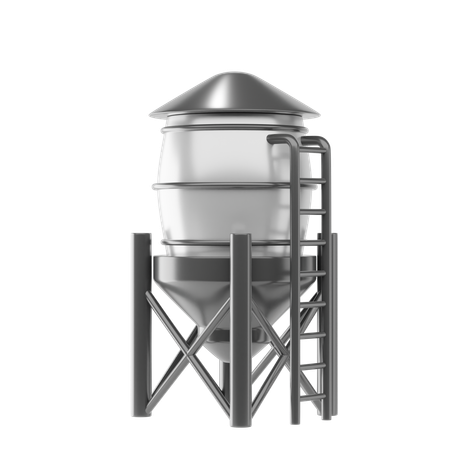 물 저장  3D Icon