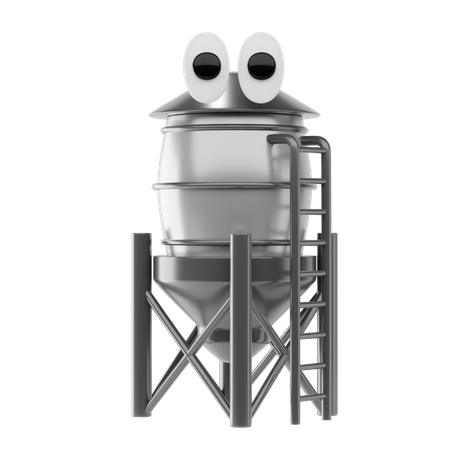 Water Storage  3D Icon