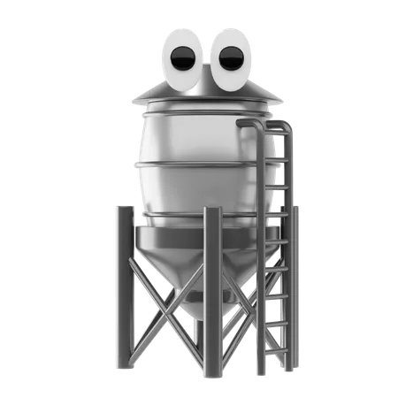 Water Storage  3D Icon