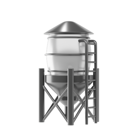 Water Storage  3D Icon
