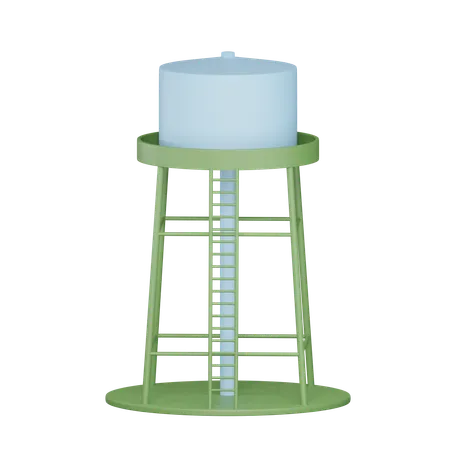 Water Tank  3D Icon