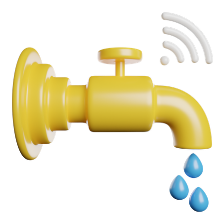 Water Tap  3D Icon