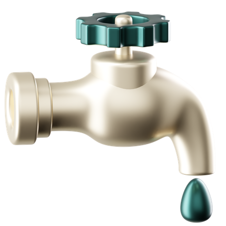 Water Tap  3D Icon
