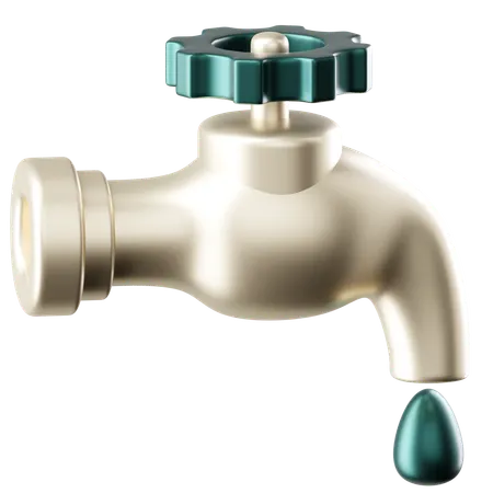 Water Tap  3D Icon