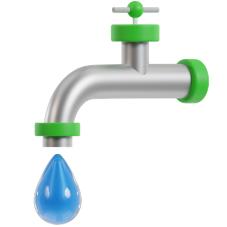 Water Tap  3D Icon