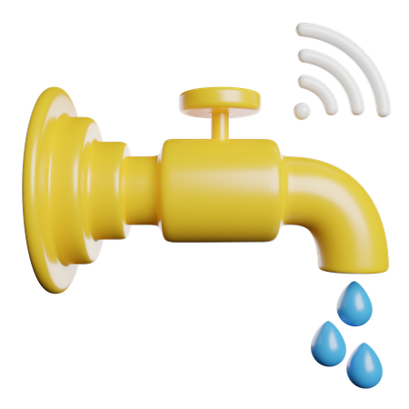 Water Tap  3D Icon