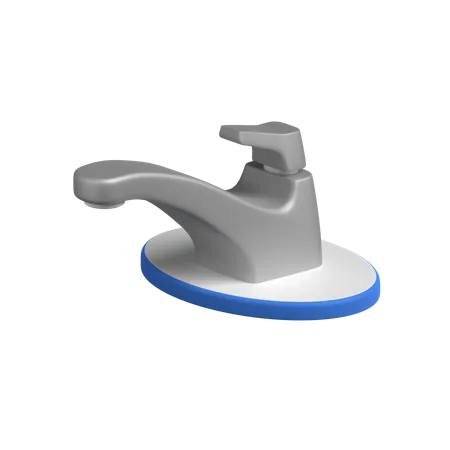 Water Tap  3D Icon