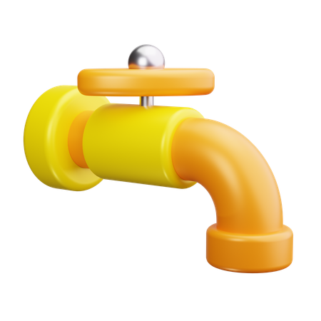 Water Tap  3D Icon