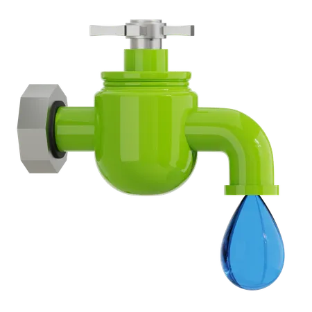 Water Tap  3D Icon